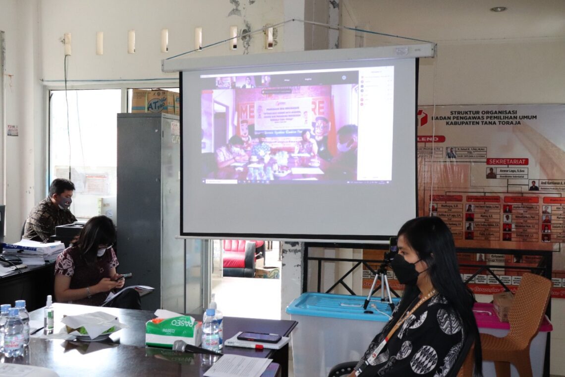 Jelang Pemilu 2024, Bawaslu Tana Toraja Lakukan Peningkatan SDM
