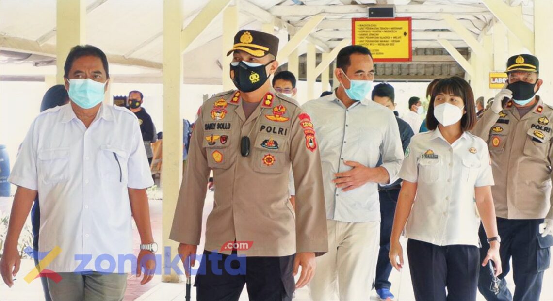 Pastikan Stok Tabung Oksigen Aman, Kapolres Tana Toraja Sambangi RSUD Lakipadada