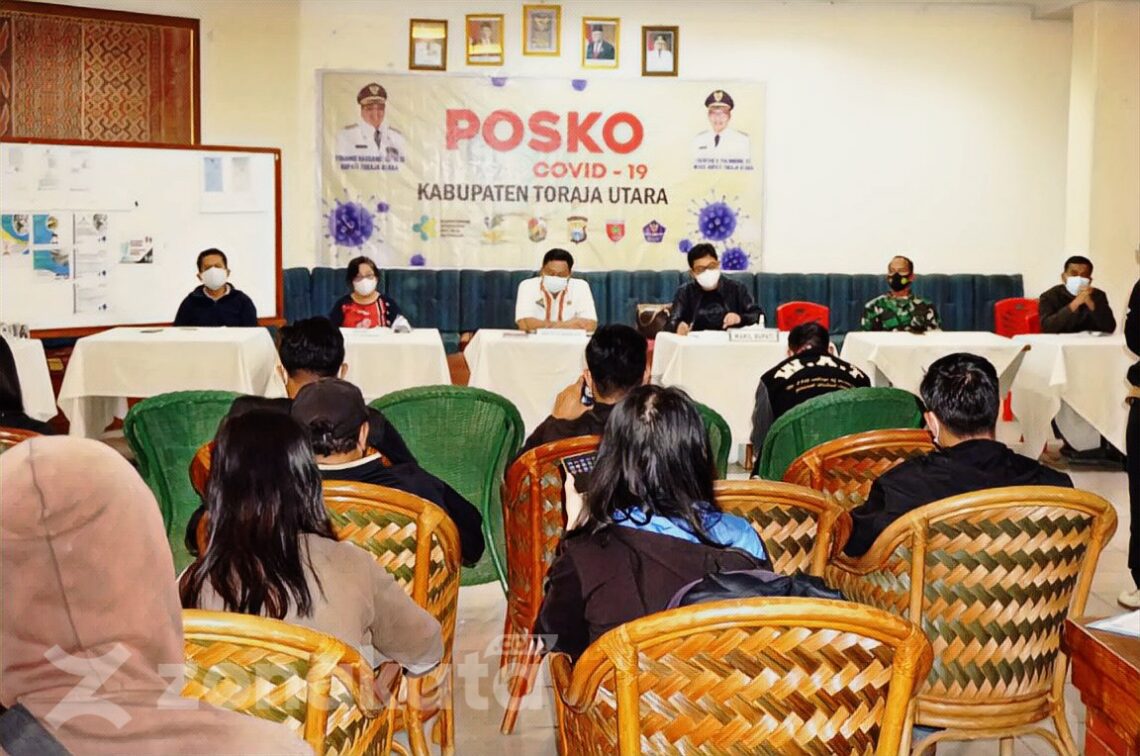 Menjadi Daerah Kedua Lonjakan Covid-19 di Sulsel, Satgas Toraja Utara Upayakan Metode 3T