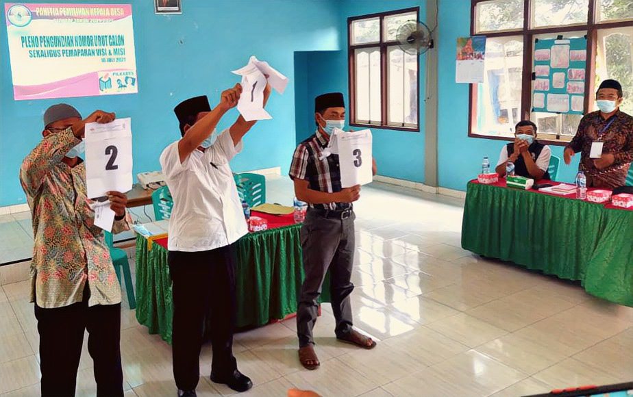 Tiga Calon Bakal Bertarung di Pilkades Bahomakmur