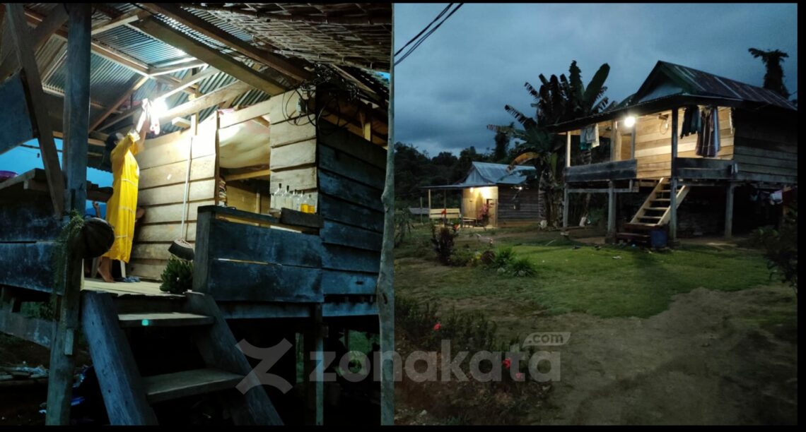 Berkat Kades Dampala, Dusun 3 Palondongan Kini Sudah Terang