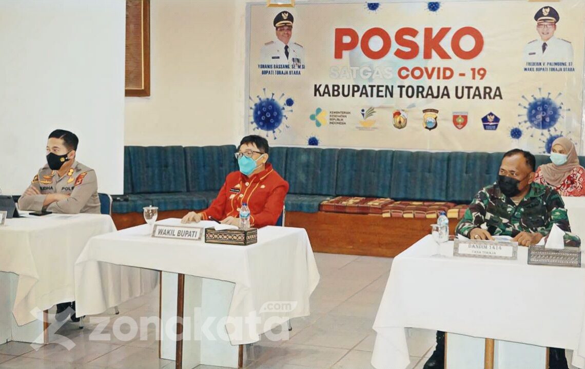 Ditegur DPRD Soal Pembentukan Posko Covid-19, Wabup Toraja Utara Minta Camat Aktif Kembali