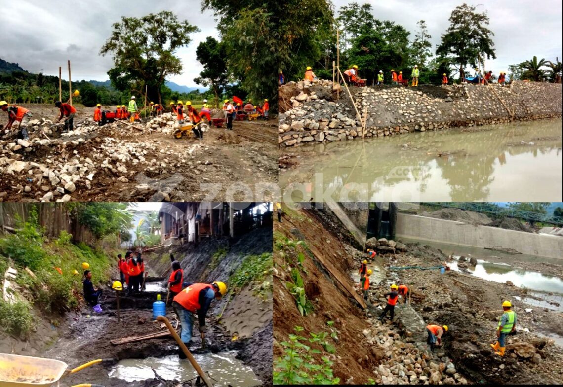 Rehabilitasi DI Kalosi Pinrang, Plt Gubernur: Diharap Bisa Tingkatkan Produktivitas Petani