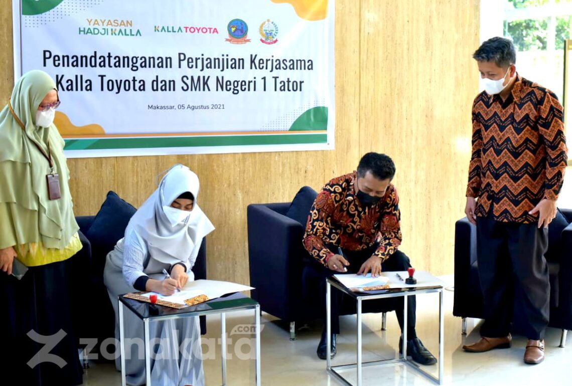 PT. Hadji Kalla Jalin Kerjasama dengan SMKN 1 Tana Toraja