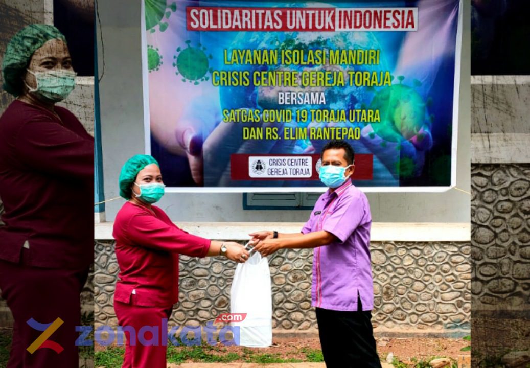 Wabup Toraja Utara Apresiasi Aksi Jet-Z Solidarnostic Bantu 650 Paket Untuk Pasien Isoman