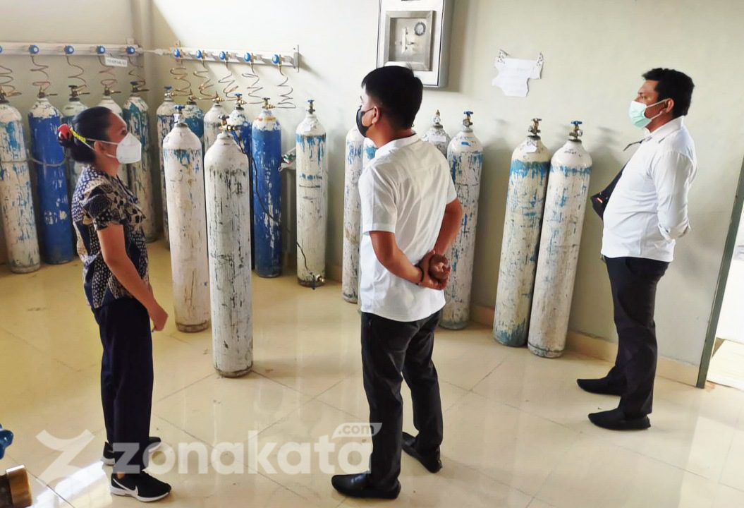 Pastikan Stok Tabung Oksigen Aman, Polres Toraja Utara Kunjungi Sejumlah Rumah Sakit