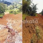 Akibat Longsor di Bangkelekila, Jalan ke Lembang Likulambe Terputus