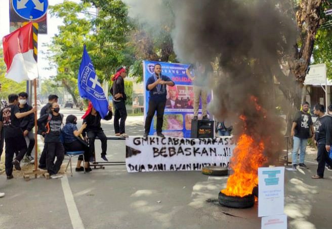 GMKI Makassar Minta Dua Pahlawan Hutan Adat Sabuai Dibebaskan