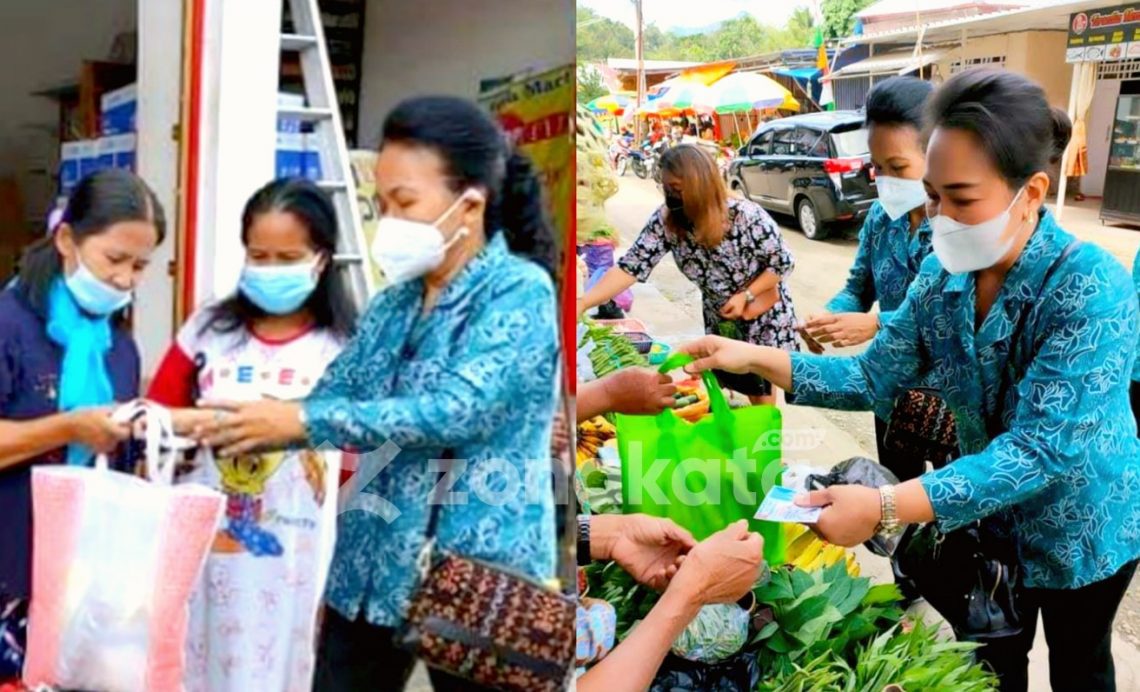Peringati HUT Tana Toraja dan Hari Jadi Toraja, TP-PKK Bagikan Paket Sembako