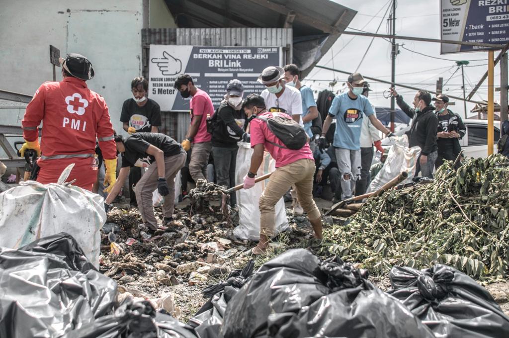 Peringati WCD 2021, Ratusan Volunteer Bersih-Bersih Bahodopi