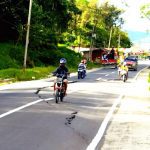 Hati-Hati, Jalan Poros Toraja Utara-Luwu di Pangli Retak dan Nyaris Amblas