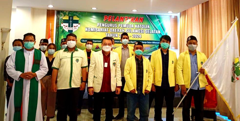 Febrianto Pasila Resmi Pimpin Pemuda Katolik Sulsel 2 Febrianto Pasila Resmi Pimpin Pemuda Katolik Sulsel