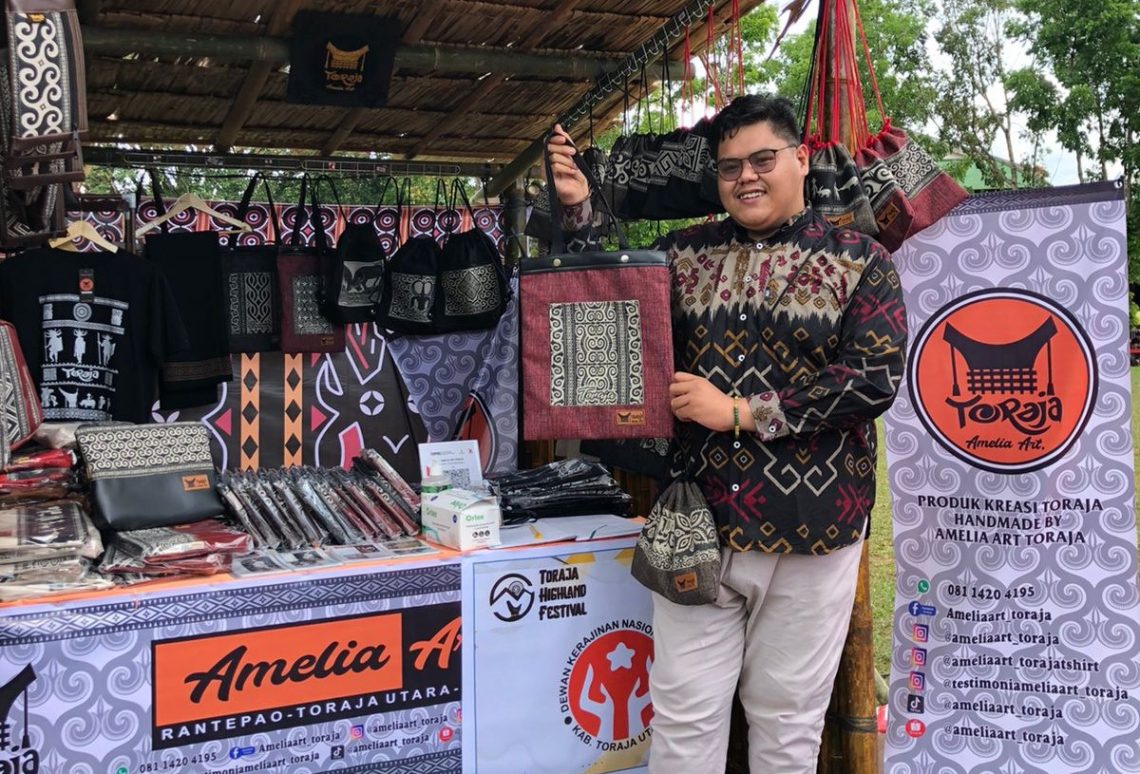 Peserta UMKM THF 2021, Amelia Art Toraja Pamerkan Produk Kreasi Toraja Berkualitas