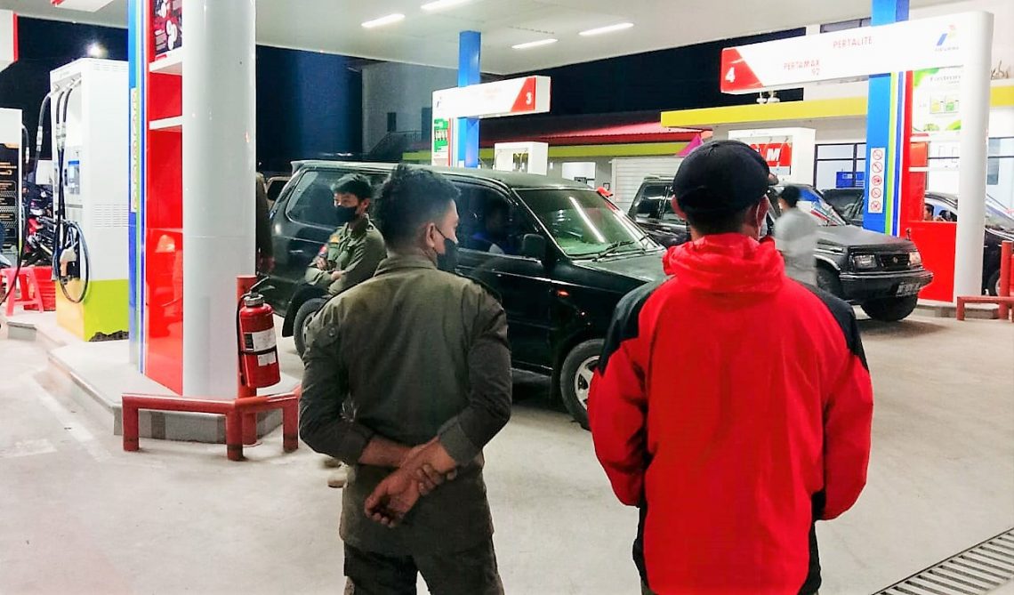 SPBU di Toraja Utara Kini Dijaga Satpol PP, Tangki Siluman Jadi Incaran