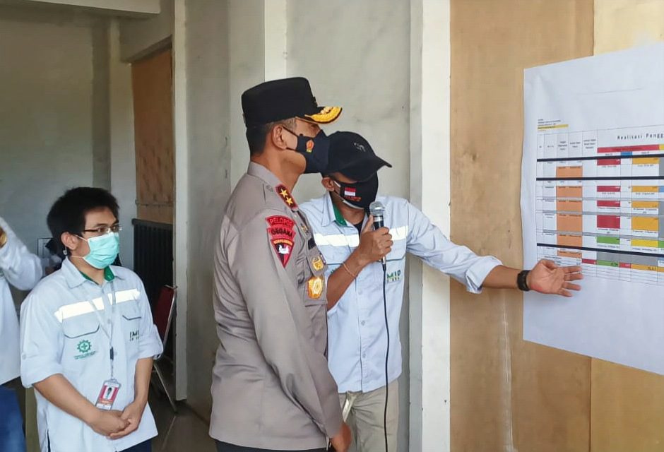 Kapolda Sulteng Apresiasi Vaksinasi Bagi Karyawan PT IMIP Yang Hampir 100 Persen