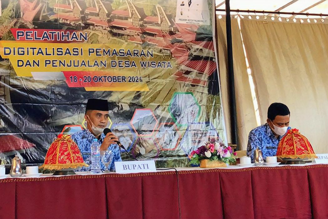 Kembangkan Sektor Pariwisata, Dispar Toraja Utara Gandeng Media dan Penggiat Medsos