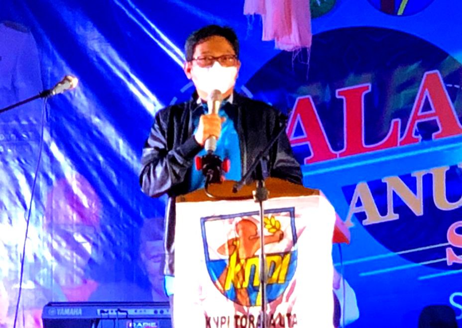 Wabup Dedy Palimbong Ajak Pemuda Bersama Bangun Infrastruktur Toraja Utara