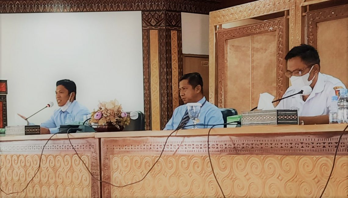 Rapat Koordinasi Percepatan Penyaluran DAK Fisik dan Dana Desa di Kabupaten Tana Toraja