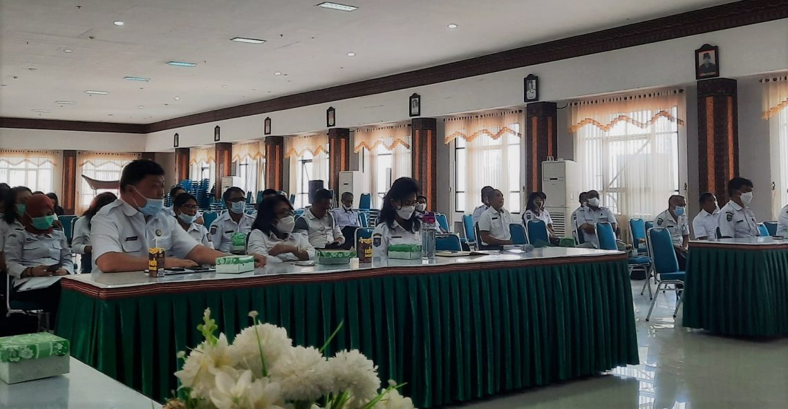 Rapat Koordinasi Percepatan Penyaluran DAK Fisik dan Dana Desa di Kabupaten Tana Toraja