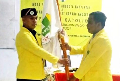 Terpilih, Michael Gani Jabat Ketua Pemuda Katolik Cabang Palopo