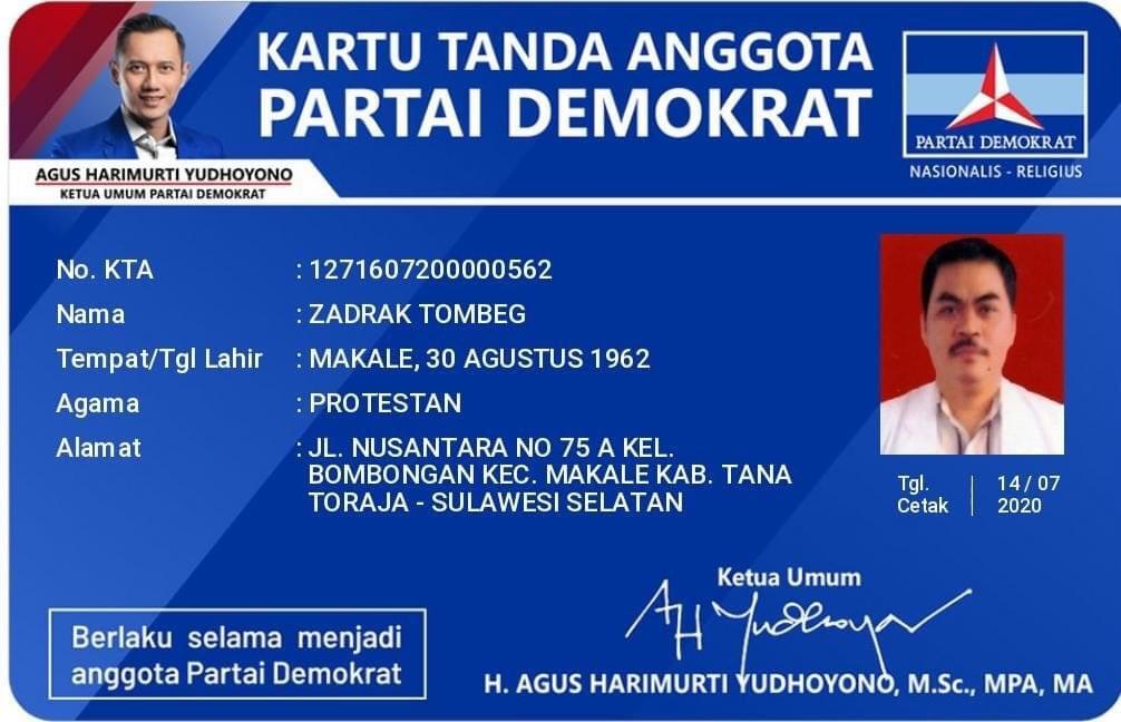 Isu Zadrak Tombeg Gabung Gerindra ditanggapi 'Dingin' Elit Demokrat 2 Isu Zadrak Tombeg Gabung Gerindra ditanggapi 'Dingin' Elit Demokrat