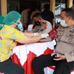 241 Dosis Booster Disuntikkan Bagi Personel Polres Toraja Utara