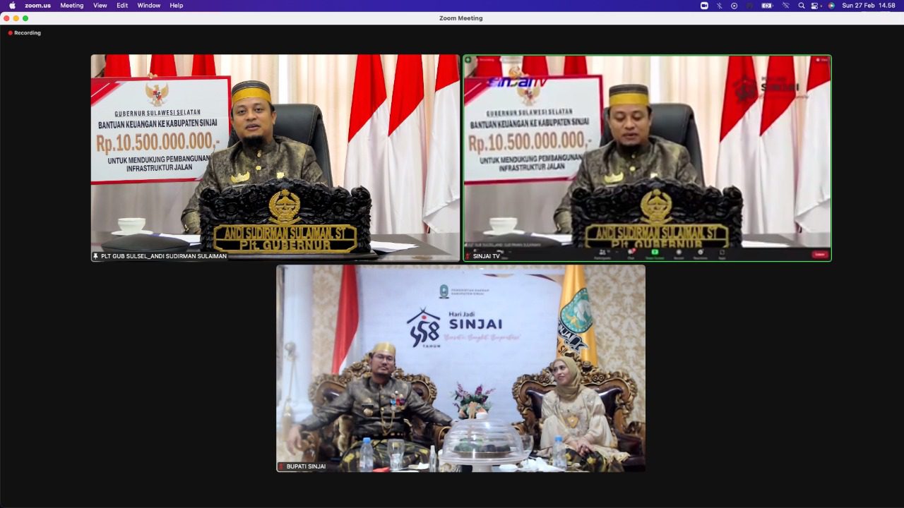 Hari Jadi ke 458, Andi Sudirman Kucurkan Bantuan Rp 10,5 Milyar Buat Sinjai