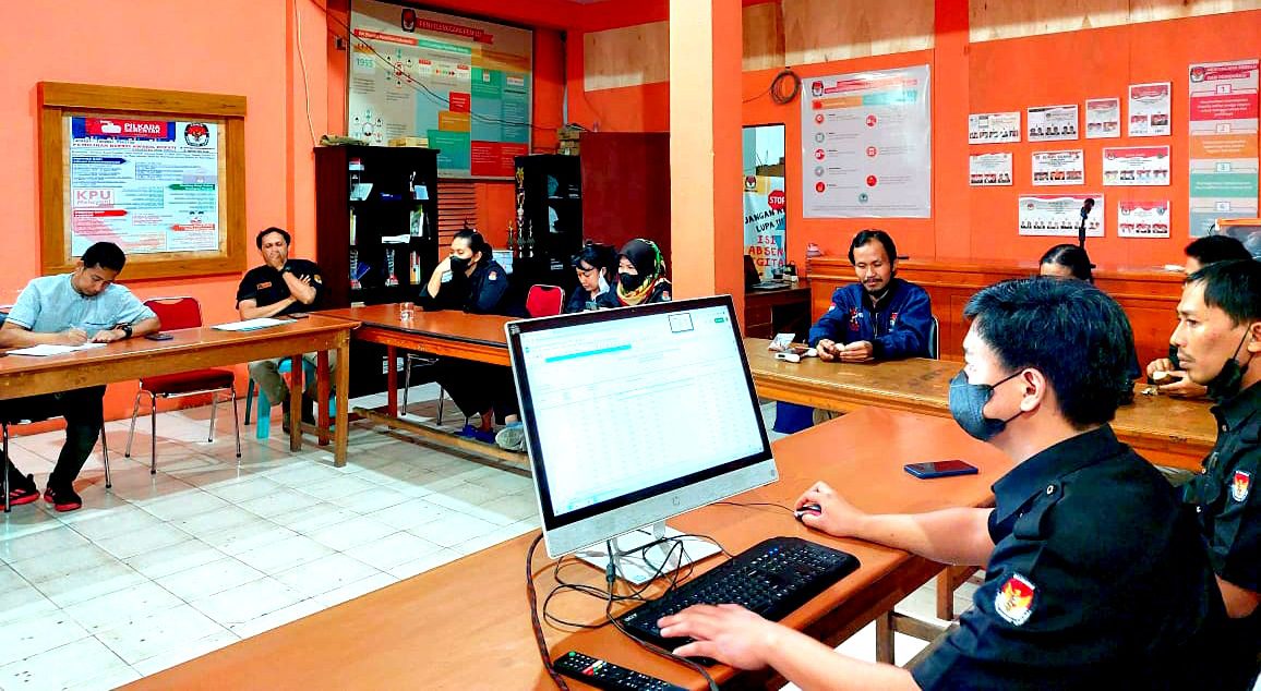 Periode Januari 2022, KPU Tana Toraja Tetapkan 169.545 DPB
