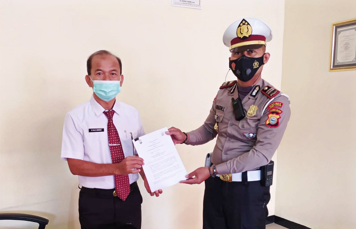 Jalin Kerjasama dengan Sekolah, Sat Lantas Polres Tana Toraja Akan Edukasi Pelajar