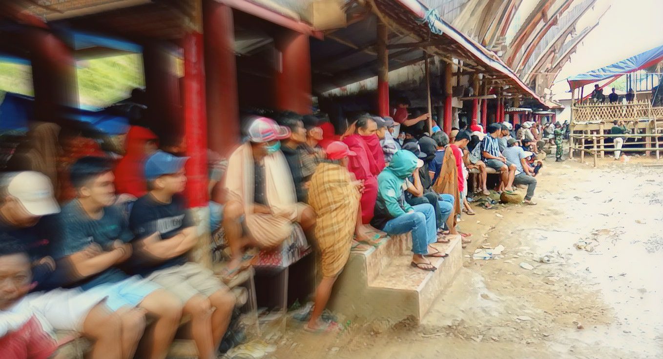 Buktikan Janjinya, Dandim Pimpin Pembubaran Judi Sabung Ayam di Tiroallo Toraja Utara