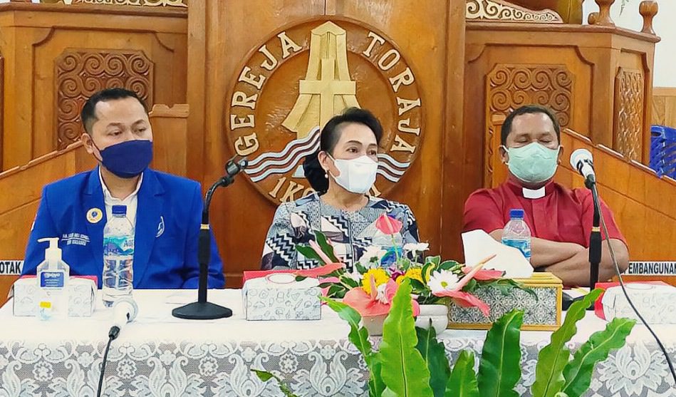 Di Hari Valentine, GAMKI Tana Toraja dan PPGT Jemaat Tondon Gelar Talk Show