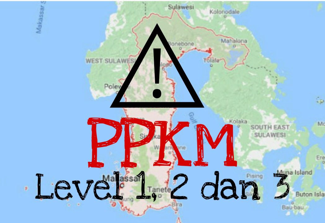 Ini Wilayah PPKM Level 3, 2 dan 1 di Sulsel Periode 15-28 Februari 2022