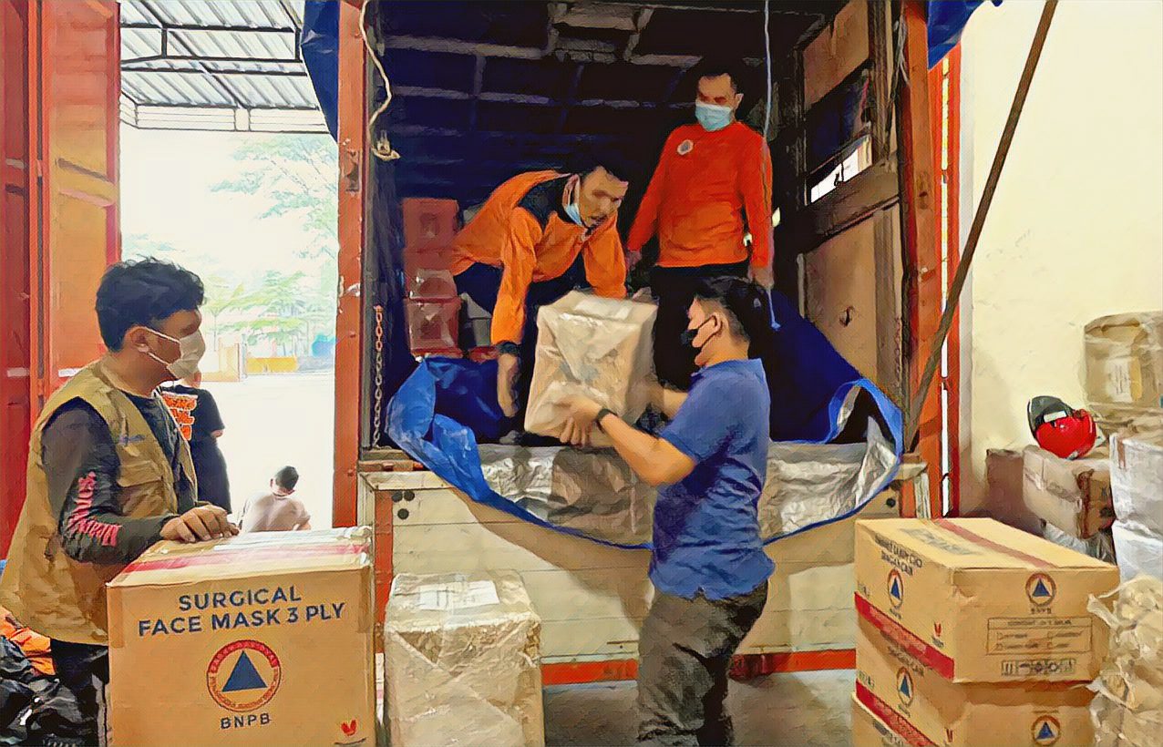 BPBD Sulsel Salurkan Bantuan Logistik ke Pengungsi Rano