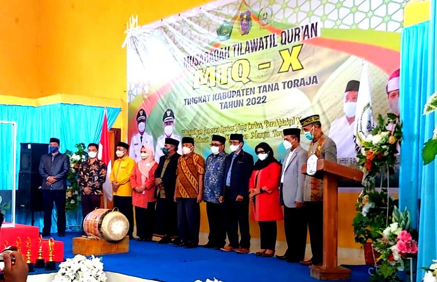 MTQ ke X Tana Toraja Resmi Dibuka, Diikuti Lebih 500 Peserta 2 MTQ ke X Tana Toraja Resmi Dibuka, Diikuti Lebih 500 Peserta