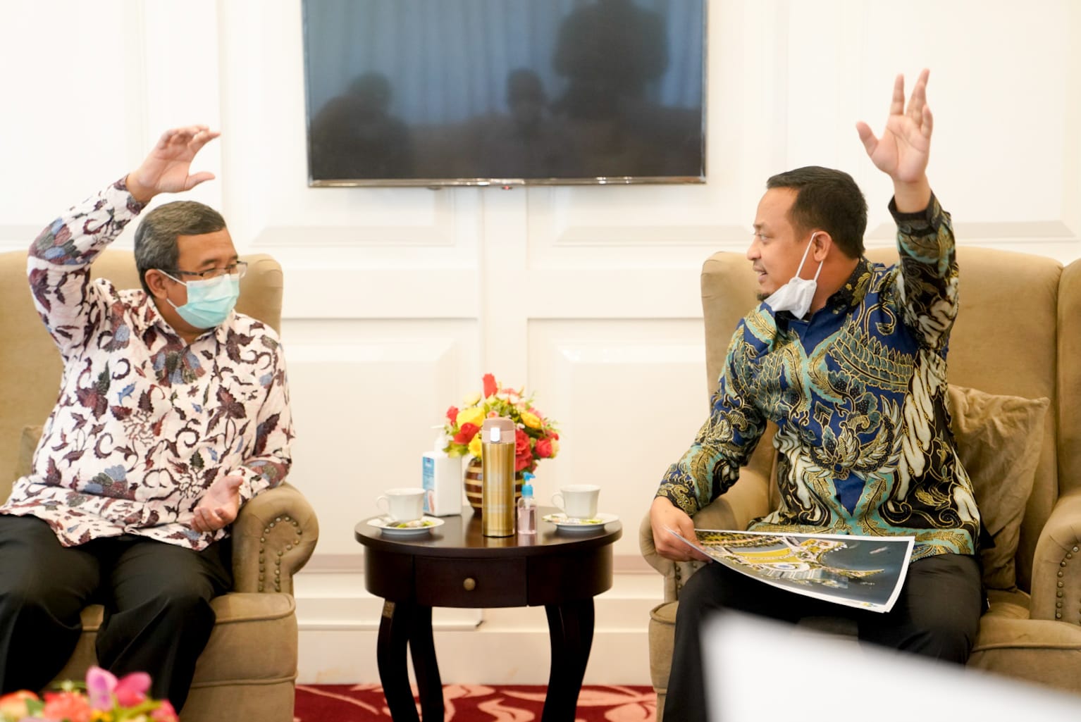 Terima Sesditjen Kemenkes, Andi Sudirman Dorong Percepatan RS Otak, Jantung dan Kanker