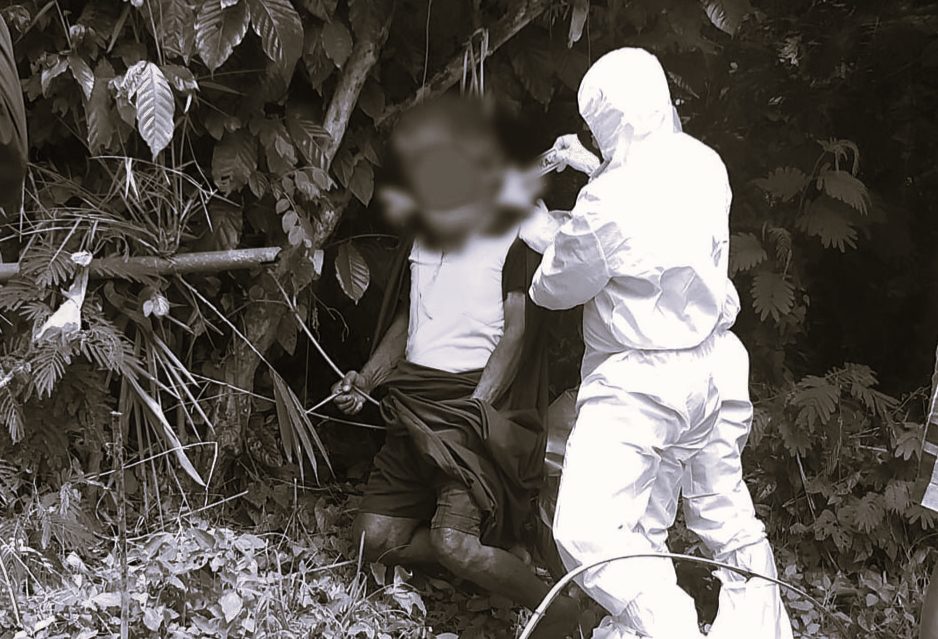 Seorang Lansia di Lembang Nonongan ditemukan Tak Bernyawa, Leher Terjerat di Pohon Kopi