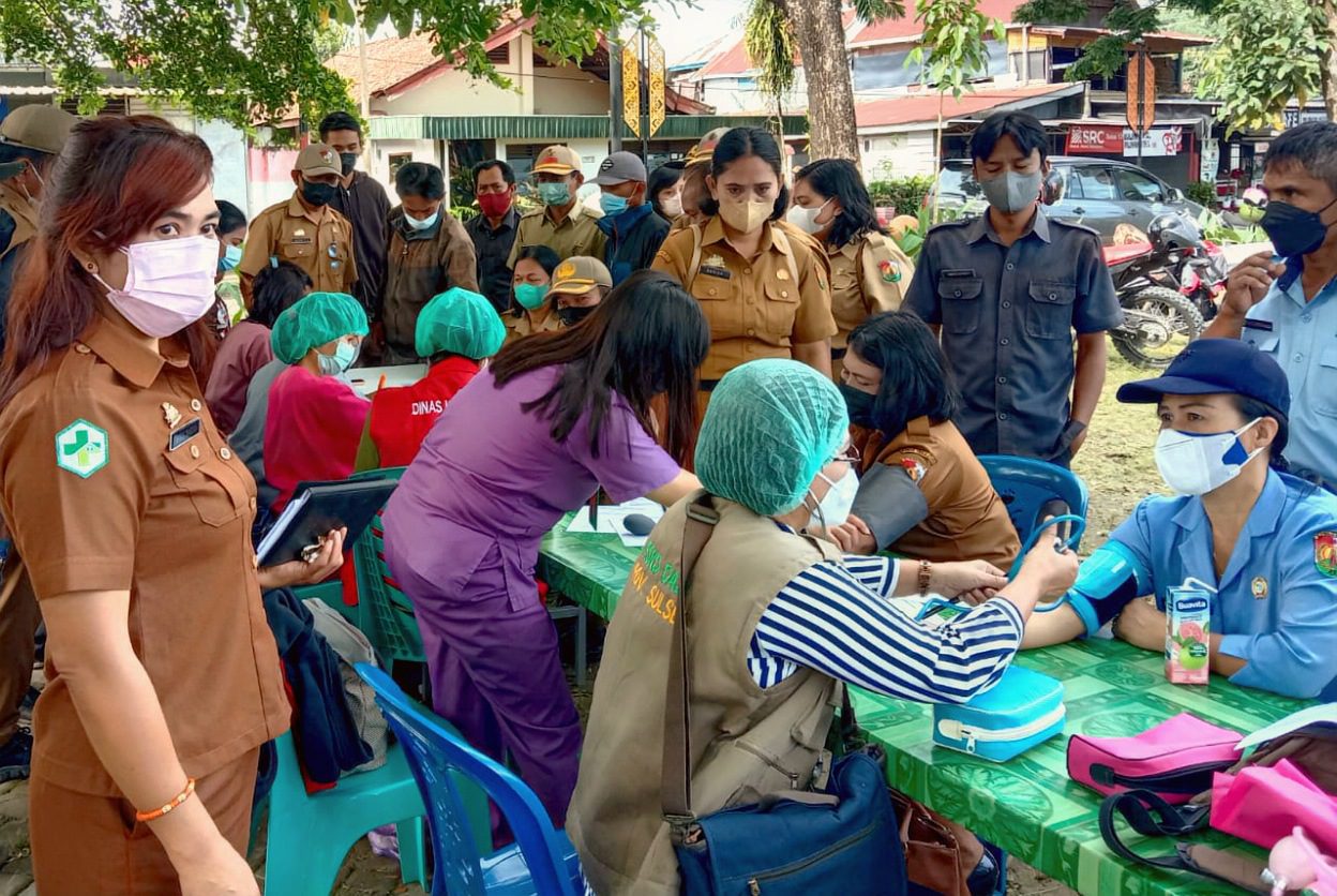 Belum Vaksin Dosis 3, ASN di Toraja Utara Dilarang Melakukan Perjalanan Dinas Keluar Daerah