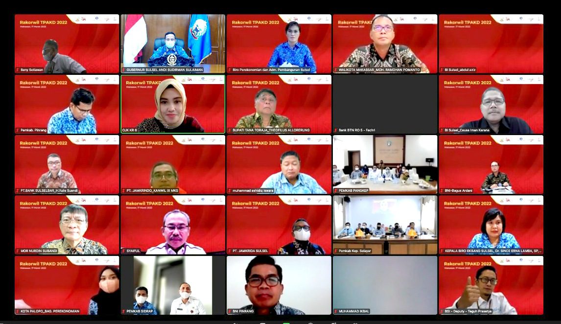 Rakor TPAKD Sulsel, Gubernur Andi Sudirman Dorong UMKM Semakin Berkembang 2 Rakor TPAKD Sulsel, Gubernur Andi Sudirman Dorong UMKM Semakin Berkembang