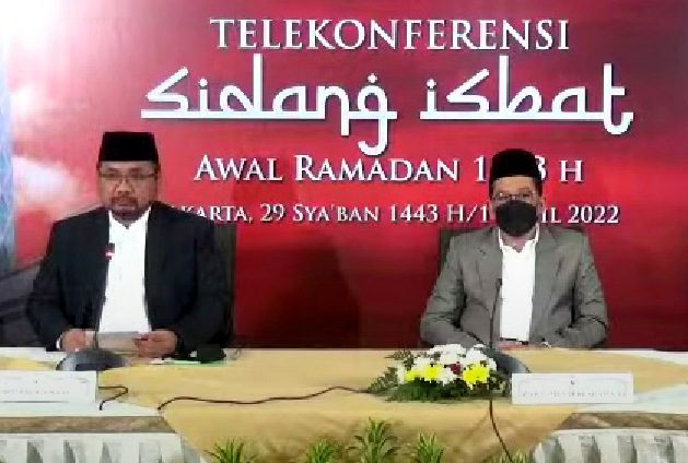 Pemerintah Tetapkan 1 Ramadan Jatuh Pada Minggu, 3 April 2022