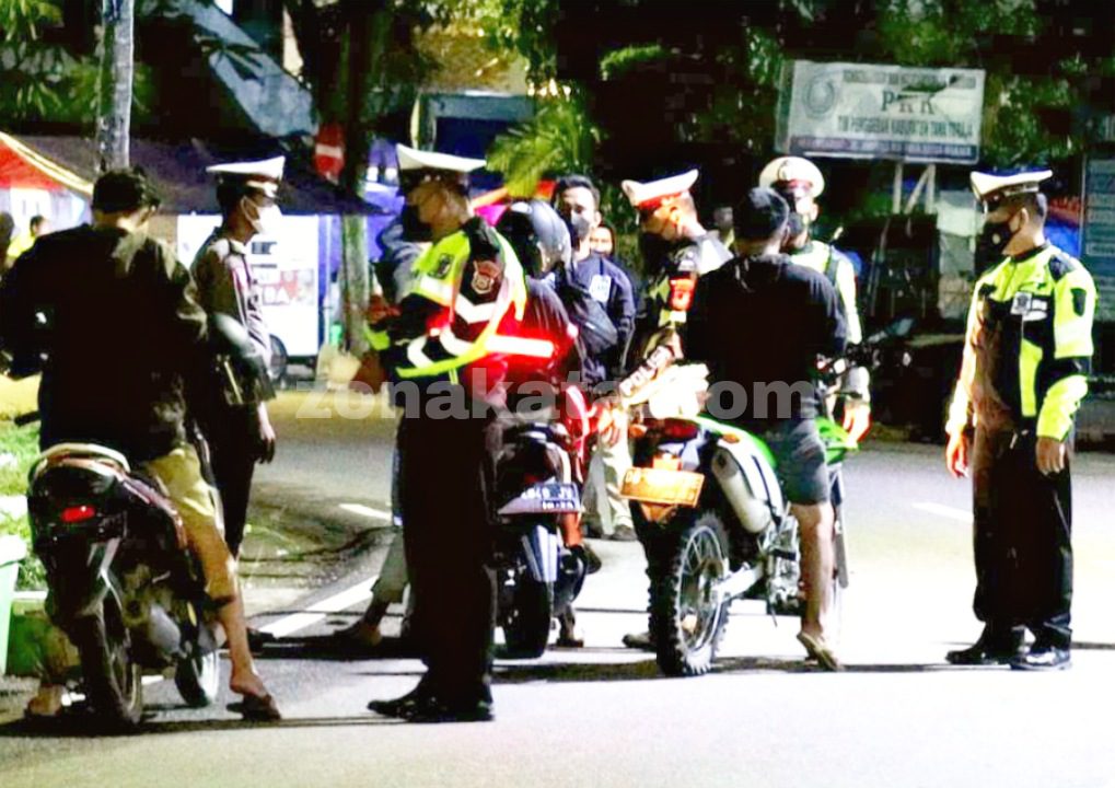 Gelar Operasi Cipta Kondisi, Polres Tana Toraja Jaring 50 Kendaraan