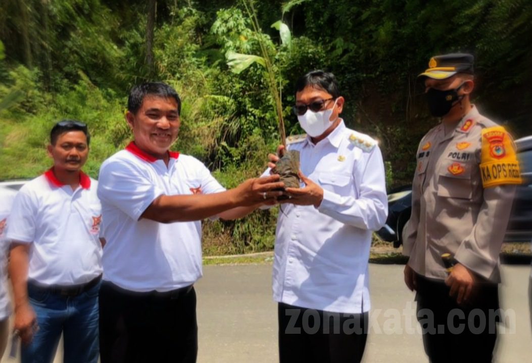 Peringati Hari Bumi, PMTI Tanam 1.000 Bibit Enau dan Bambu di Toraja Utara