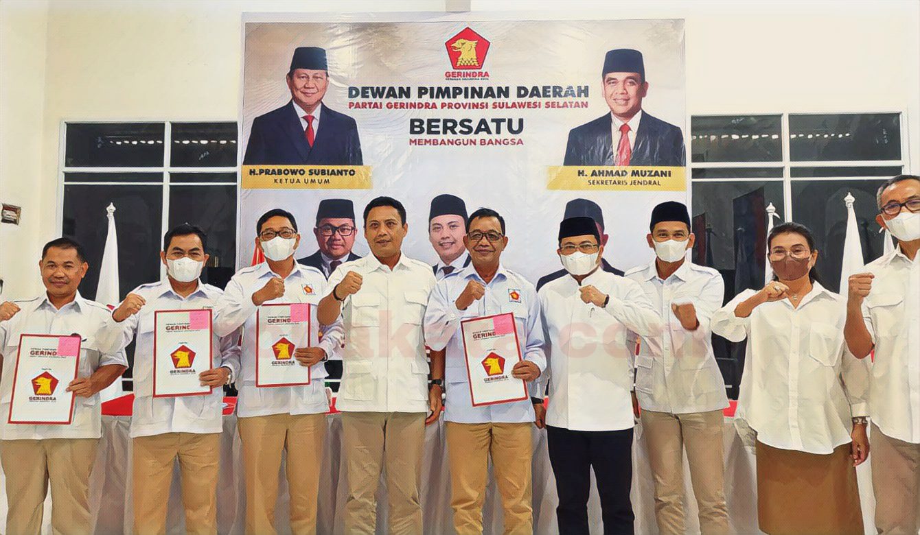 Move On Dari Golkar, Dedi Palimbong Kini Nakhoda Baru Gerindra Toraja Utara