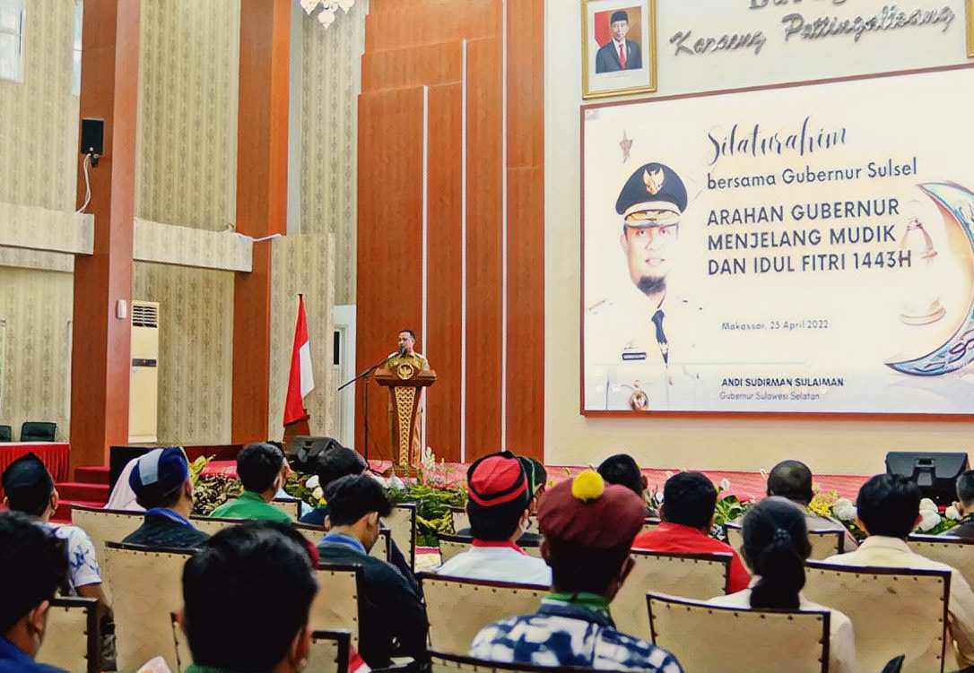 Wujudkan Sulsel Aman dan Sehat, Gubernur Minta Organisasi dan Mahasiswa Jadi Agen Dalam Edukasi Masyarakat