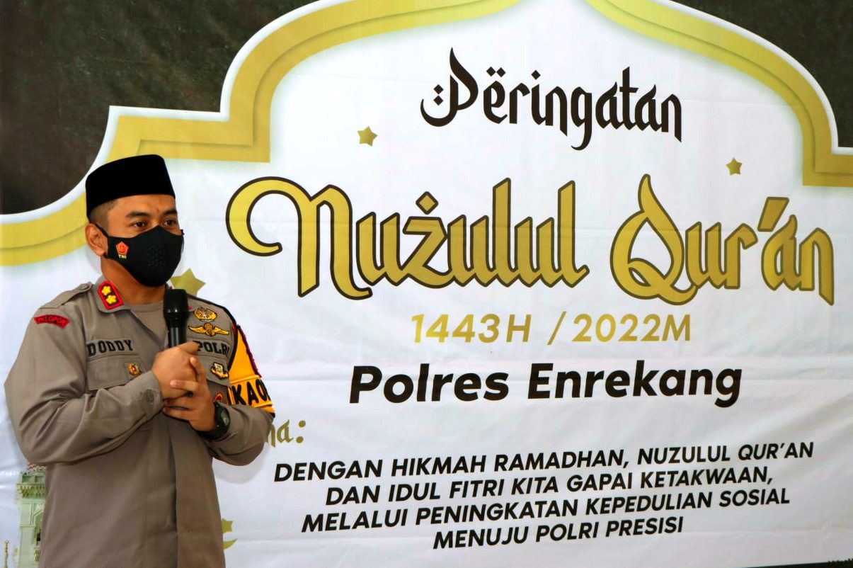 Polres Enrekang Menggelar Peringatan Nuzulul Qur’an