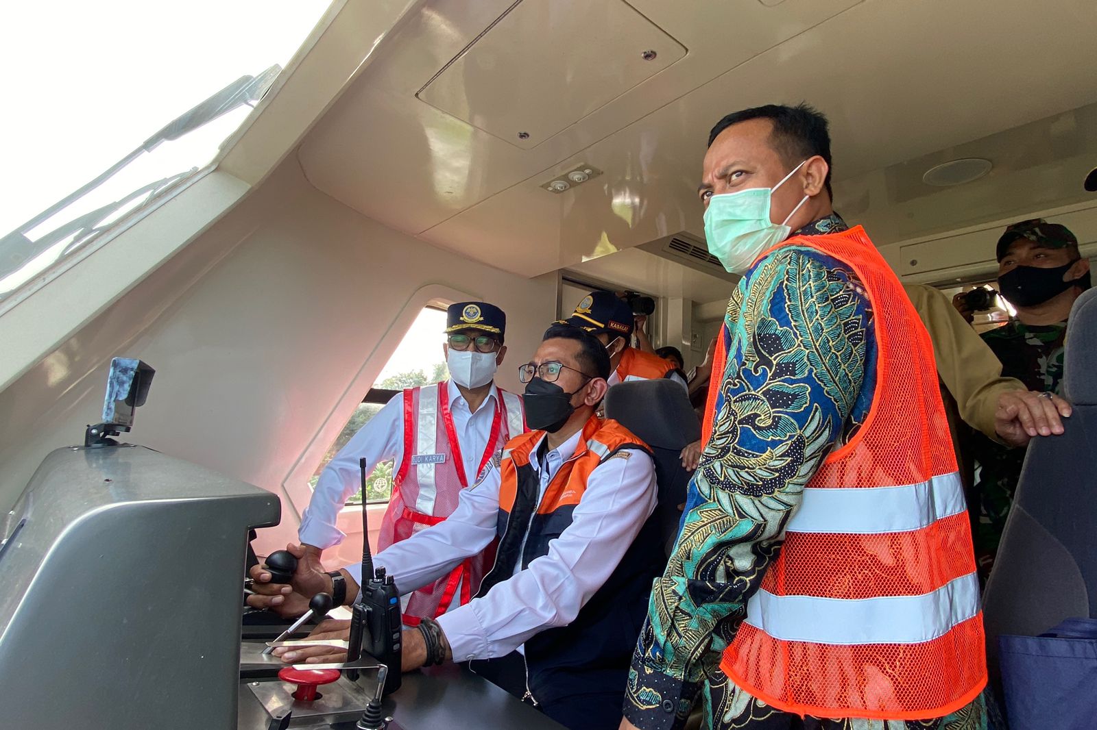 Andi Sudirman Bersama Budi Karya Sumadi Cek Progres Kereta Api Makassar-Parepare