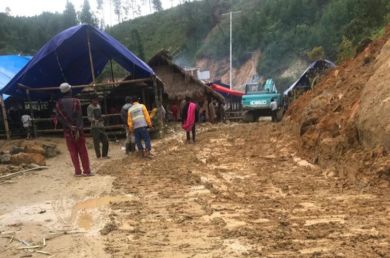 Longsor di Simbuang, Dinas PUTR Sulsel Lakukan Penanganan Darurat
