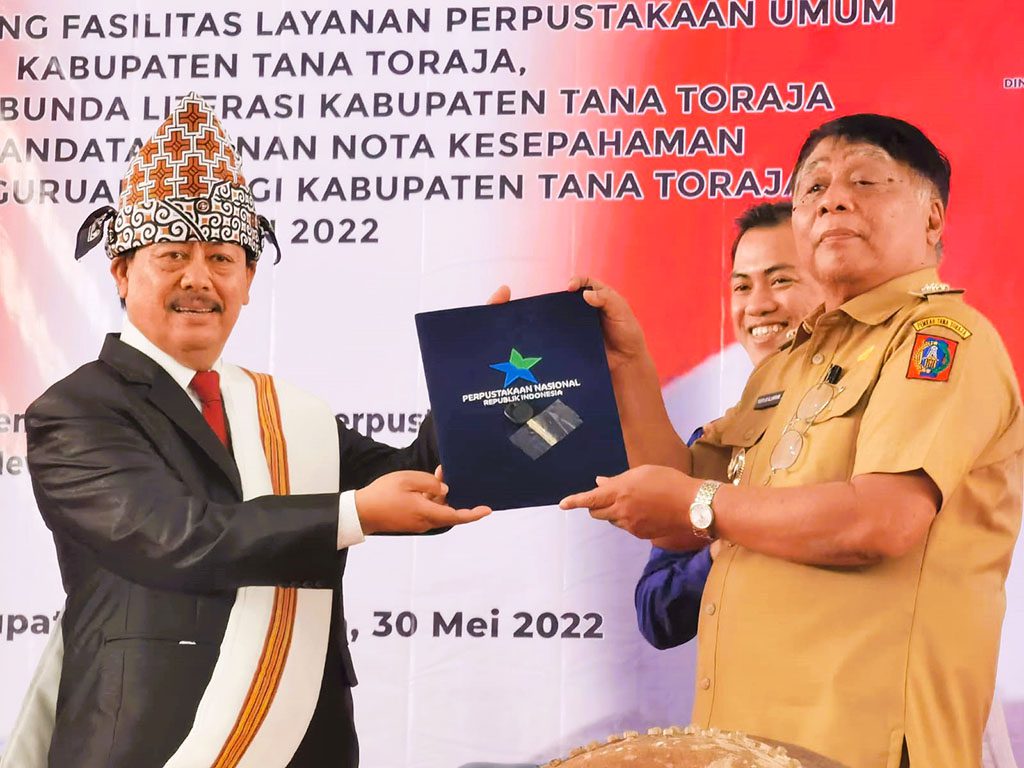 Tana Toraja Harus Bangga Punya Gedung Fasilitas Layanan Perpustakaan yang Modern dan Representatif