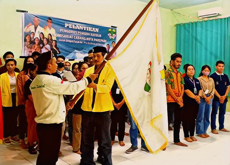 Sah! Petrus Kanel Pimpin Pemuda Katolik Parepare