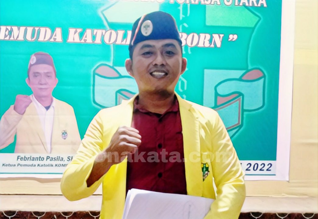 Hendrik Patulak Terpilih Sebagai Ketua Pemuda Katolik Toraja Utara