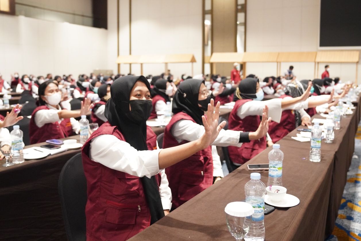 Naoemi Octarina Hadiri Pelepasan Tenaga Gizi Pendamping dan Konselor Stunting